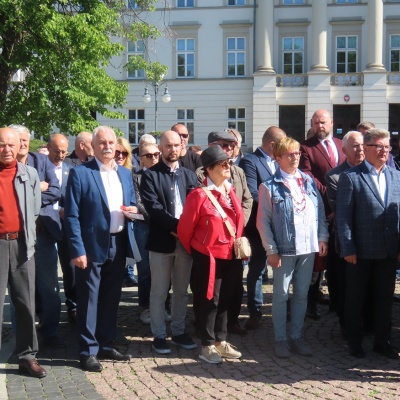 Konferencja prasowa Sił Demokratycznych